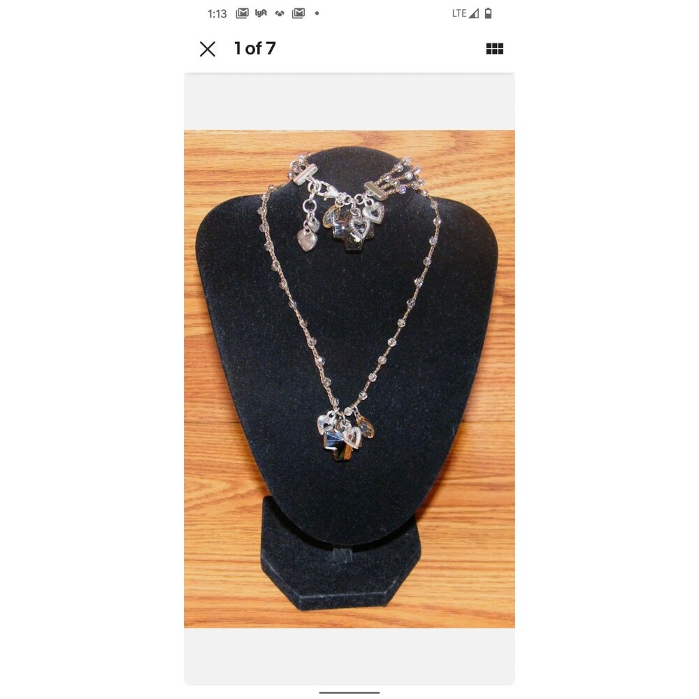Genuine Brighton Karma Bracelet & Necklace Combo Set